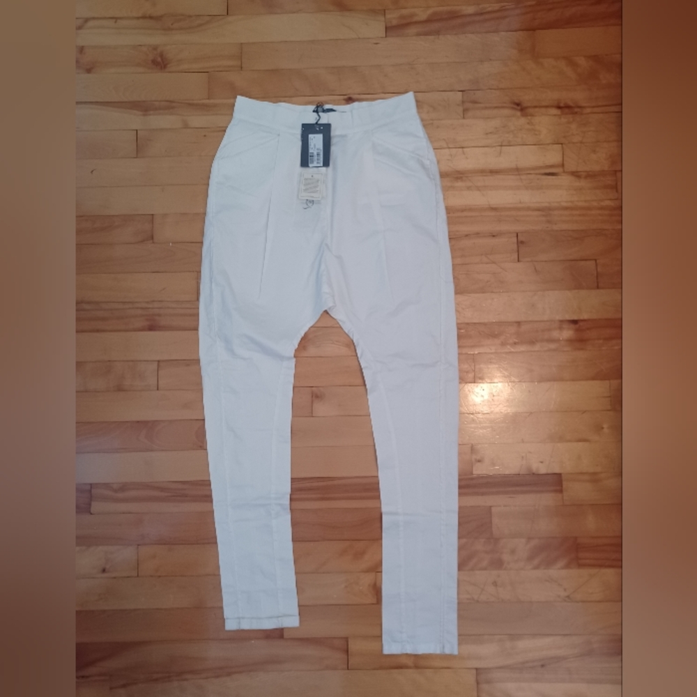 Vintage 2001 Alexander McQueen white pants
